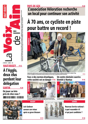 Cover of La Voix de l’Ain Oyonnax