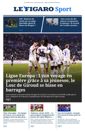 Cover of Le Figaro Sport