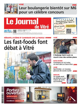 Cover of Le Journal de Vitre