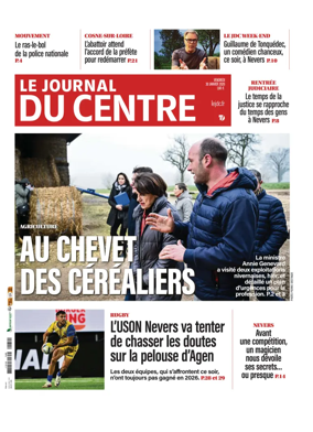 Cover of Le Journal du Centre