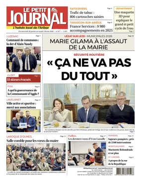 Cover of Le Petit Journal - L'hebdo local de l'Ariege