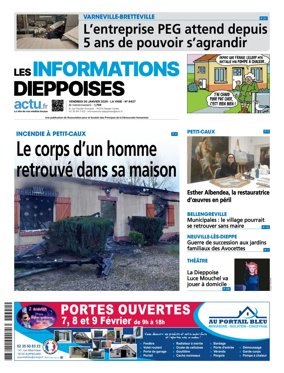 Cover of Les Informations Dieppoises
