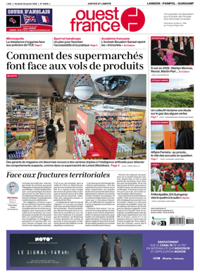 Cover of Ouest-France (Lannion / Paimpol / Guingamp)