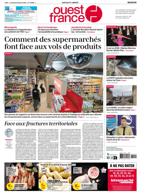 Cover of Ouest France (Manche)