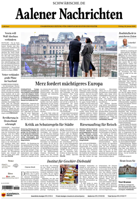 Cover of Aalener Nachrichten