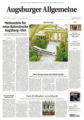 Cover of Augsburger Allgemeine (Land Nord)