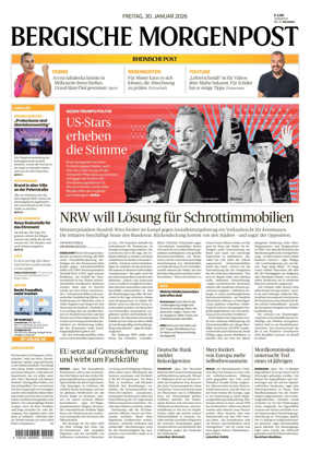 Cover of Bergische Morgenpost Wermelskirchen/Huckeswagen/Radevormwald