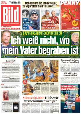 Cover of BILD Hamburg
