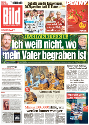 Cover of BILD Stuttgart