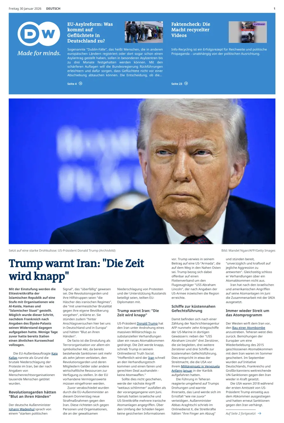 Cover of Deutsche Welle (German edition)