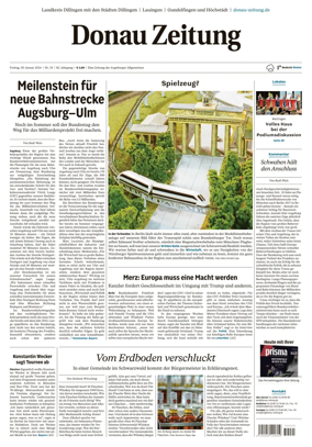 Cover of Donau Zeitung