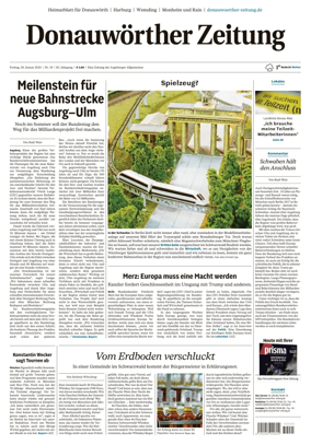 Cover of Donauwoerther Zeitung