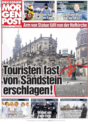 Cover of Dresdner Morgenpost