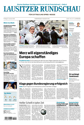 Cover of Lausitzer Rundschau