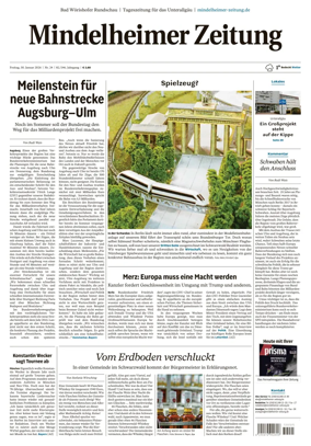 Cover of Mindelheimer Zeitung