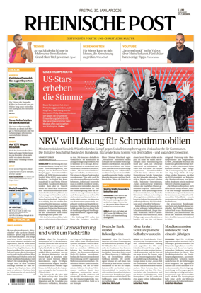 Cover of Rheinische Post Krefeld Kempen