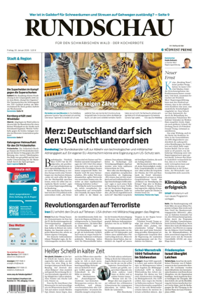 Cover of Rundschau fur den Schwabischen Wald – Der Kocherbote