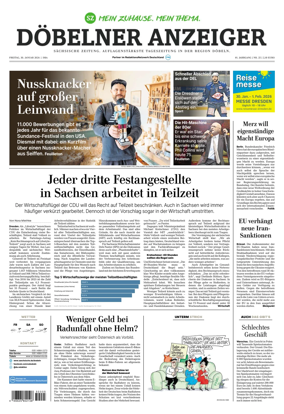 Cover of Sachsische Zeitung (Dobeln)