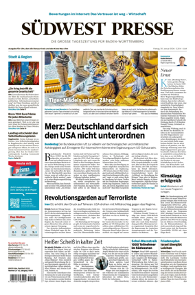 Cover of Sudwest Presse