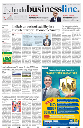 Cover of BusinessLine (Chennai)