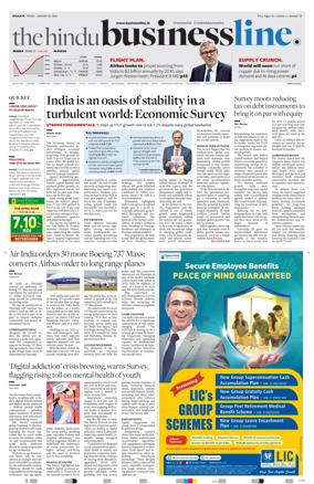 Cover of BusinessLine (Kolkata)