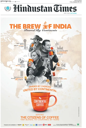 Cover of Hindustan Times (Delhi)