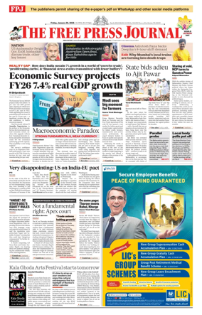 Cover of The Free Press Journal