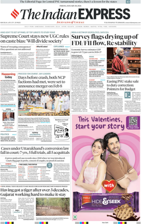 Cover of The Indian Express
