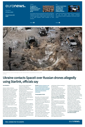 Cover of EuroNews (English Edition)