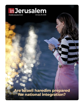 Cover of The Jerusalem Post In Jerusalem