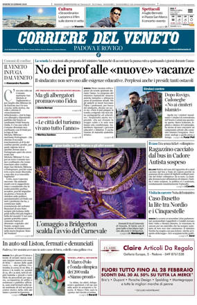 Cover of Corriere del Veneto (Padova e Rovigo)