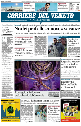 Cover of Corriere del Veneto (Venezia e Mestre)