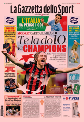 Cover of La Gazzetta dello Sport - Napoli