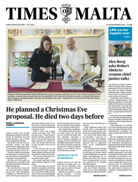 Cover of Times of Malta