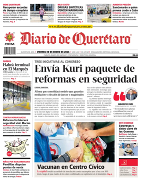 Cover of Diario de Queretaro