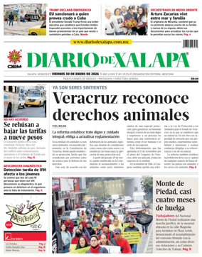 Cover of Diario de Xalapa