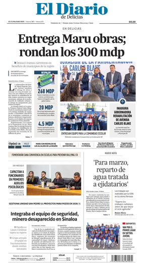 Cover of El Diario de Delicias