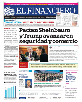 Cover of El Financiero