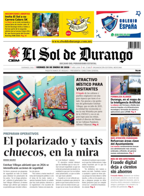 Cover of El Sol de Durango