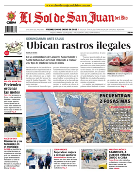 Cover of El Sol de San Juan del Rio