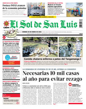 Cover of El Sol de San Luis Potosi