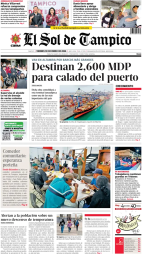 Cover of El Sol de Tampico