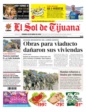 Cover of El Sol de Tijuana
