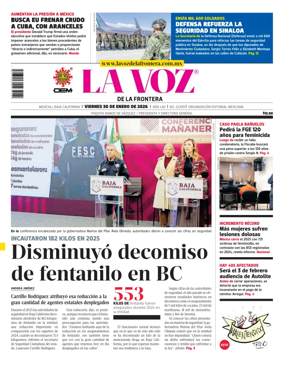 Cover of La Voz de la Frontera