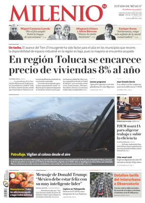 Cover of Milenio Edo de Mexico