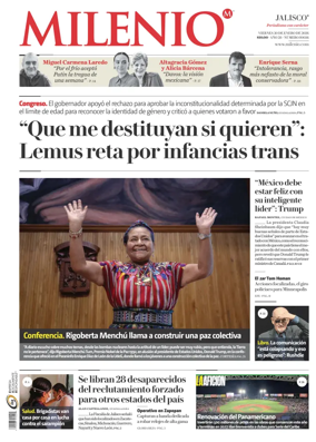Cover of Milenio Jalisco