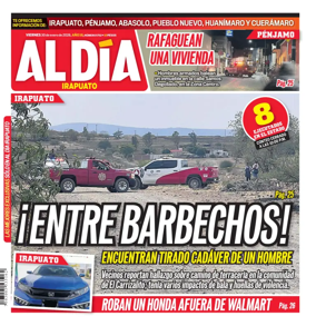 Cover of Periodico Al Dia (Irapuato)