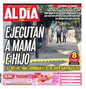 Cover of Periodico Al Dia (Leon)