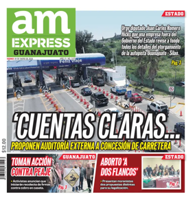 Cover of Periodico AM Express (Guanajuato)