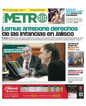 Cover of Publimetro Guadalajara